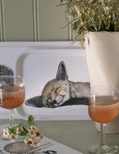Carica l'immagine nel visualizzatore di Gallery, Charlotte Nicolin Vassoio rettangolare in legno multistrato Volpe