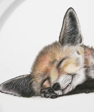 Carica l'immagine nel visualizzatore di Gallery, Charlotte Nicolin Vassoio tondo in legno multistrato Volpe