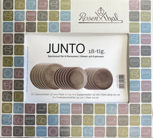 Carica l'immagine nel visualizzatore di Gallery, Servizio Piatti 18 pz. Rosenthal Junto pearl grey PROMOZIONE