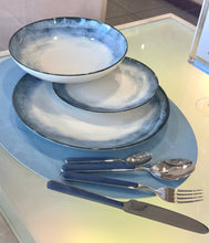 Carica l'immagine nel visualizzatore di Gallery, Piatti in porcellana Shade by Sambonet - set 12 pz