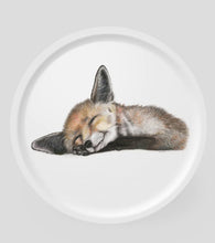 Carica l'immagine nel visualizzatore di Gallery, Charlotte Nicolin Vassoio tondo in legno multistrato Volpe