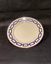 Carica l'immagine nel visualizzatore di Gallery, Richard Ginori 1735 Catene blu Zaffiro Piatto piano cm.28