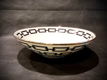 Carica l'immagine nel visualizzatore di Gallery, Richard Ginori 1735 Impero Catene nero centro tavola 27