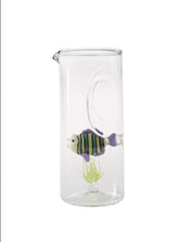 Load image into Gallery viewer, Massimo Lunardon - Caraffa Acquario in vetro soffiato