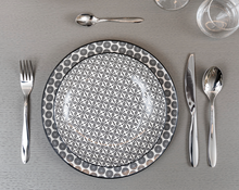 Carica l'immagine nel visualizzatore di Gallery, Barazzoni Servizio di posate Onice 24 pz. Inox 18/10