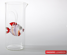 Carica l'immagine nel visualizzatore di Gallery, Massimo Lunardon - Caraffa in vetro soffiato