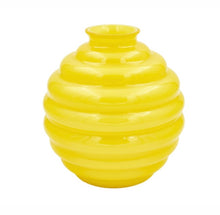 Load image into Gallery viewer, Venini vaso Deco giallo
