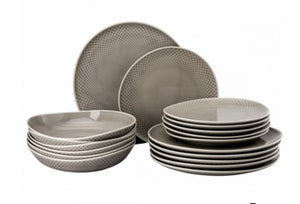 Servizio Piatti 18 pz. Rosenthal Junto pearl grey PROMOZIONE