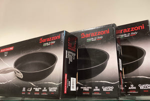 Barazzoni Black Titan 🇮🇪 padella antiaderente cm.24 design Claudio Bellini