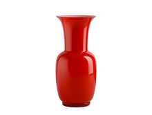 Carica l&#39;immagine nel visualizzatore di Gallery, Venini vaso Opalino rosso
