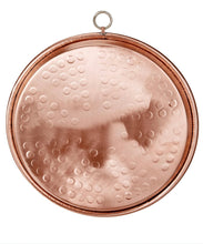 Carica l'immagine nel visualizzatore di Gallery, Teglia per farinata in rame martellato e stagnato
