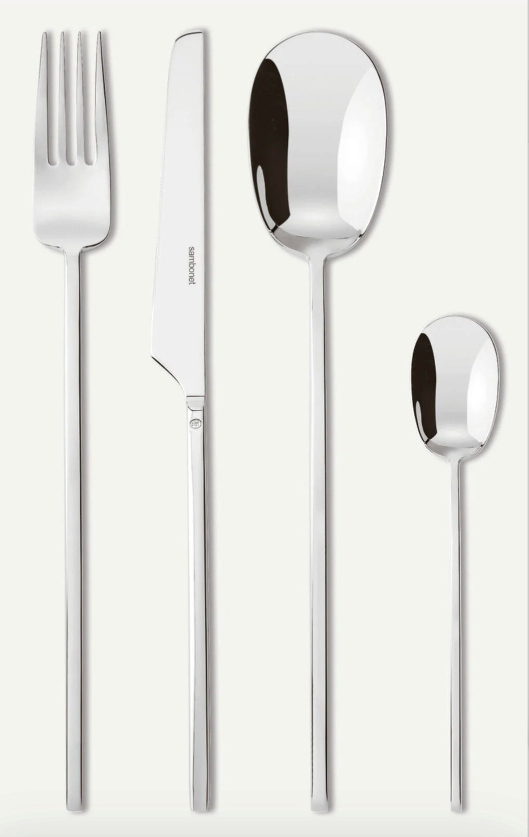 Posate 100  set 24 pz in acciaio inox.