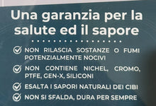 Load image into Gallery viewer, Padella con coperchio cm.24 in PURO TITANIO Made in Italy
