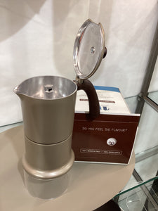 Caffettiera moka in alluminio pressofuso 🇮🇹