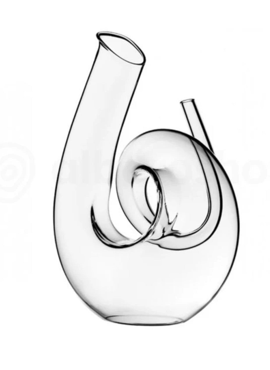 RIEDEL Decanter Curly  realizzato a mano