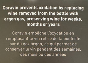 Coravin: servi il tuo vino preferito senza aprire la bottiglia