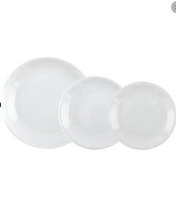 Driade white snow set piatti porcellana