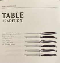 Load image into Gallery viewer, Coltelli Laguiole set 6 pz

