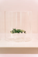 Carica l&#39;immagine nel visualizzatore di Gallery, Bicchiere in vetro borosilicato con soggetto fenicottero
