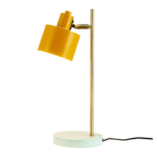 Load image into Gallery viewer, Lampada da tavolo Ocean Curry/Ottone/Turchese
