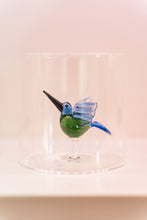 Carica l&#39;immagine nel visualizzatore di Gallery, Bicchiere in vetro borosilicato con soggetto fenicottero

