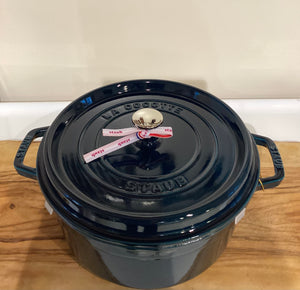 Staub cocotte tonda cm 26 colore mer