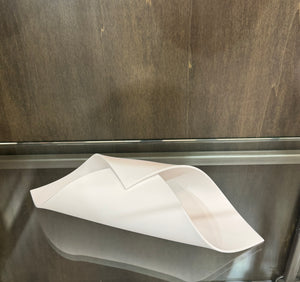 Porta grissini bianco in SSM *Corian cm.30
