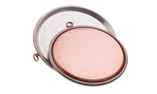 Carica l'immagine nel visualizzatore di Gallery, Teglia per farinata in rame martellato e stagnato
