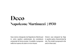 Load image into Gallery viewer, Venini vaso Deco
