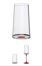 Load image into Gallery viewer, SPLITGLASS set 2 bicchieri da cocktail/ flute con stelo per trasformarli in calici
