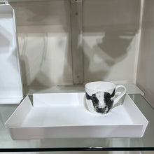 Load image into Gallery viewer, Vassoio bianco in SSM *Corian 33x22 cm.
