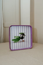 Load image into Gallery viewer, Vassoio quadrato in materiale plastico decoro oliva
