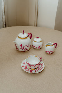 RAYNAUD Tazza da the Cristobal Rouge