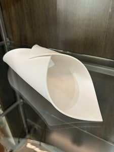 Porta grissini bianco in SSM *Corian cm.30