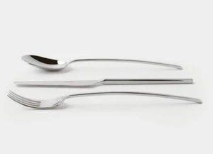 Posate 100  set 24 pz in acciaio inox.