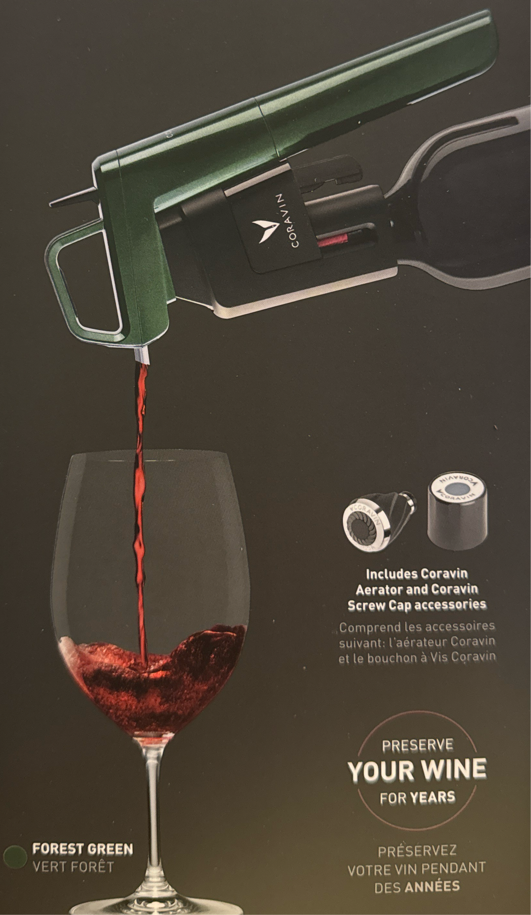 Coravin: servi il tuo vino preferito senza aprire la bottiglia