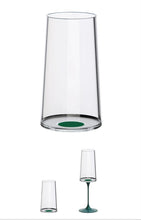 Load image into Gallery viewer, SPLITGLASS set 2 bicchieri da cocktail/ flute con stelo per trasformarli in calici
