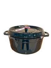 Load image into Gallery viewer, Staub cocotte tonda cm 26 colore mer
