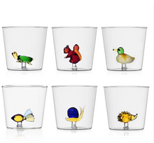 Carica l&#39;immagine nel visualizzatore di Gallery, Ichendorf Animal farm set di 6 bicchieri Tumbler decori assortiti
