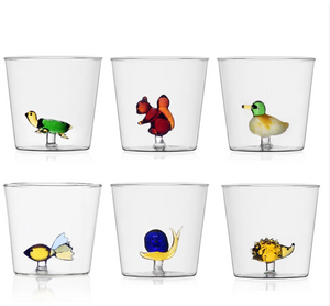 Ichendorf Animal farm set di 6 bicchieri Tumbler decori assortiti