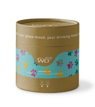 Carica l&#39;immagine nel visualizzatore di Gallery, Bicchiere in vetro borosilicato con soggetto cane
