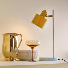 Load image into Gallery viewer, Lampada da tavolo Ocean Curry/Ottone/Turchese
