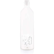 Load image into Gallery viewer, Balvi. Bottiglia in vetro borosilicato litri 1,2 con decoro all&#39;interno.

