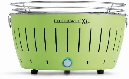 Lotus Grill XL Kit con sacco kg.2,5 di carbonella LotusGrill e liquido per accensione LotusGrill