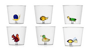 Ichendorf Animal farm set di 6 bicchieri Tumbler decori assortiti