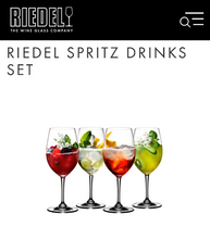 Load image into Gallery viewer, Riedel Spritz set
