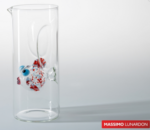 Massimo Lunardon - Caraffa in vetro soffiato