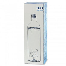 Load image into Gallery viewer, Balvi. Bottiglia in vetro borosilicato litri 1,2 con decoro all&#39;interno.
