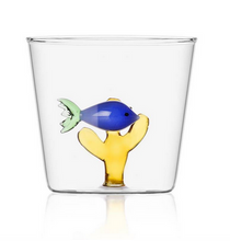 Load image into Gallery viewer, Ichendorf Tumbler Marine Garden - Pesce blu Alga ambra

