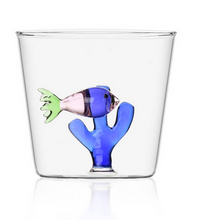 Load image into Gallery viewer, Ichendorf Tumbler Marine Garden - Pesce rosa Alga blu
